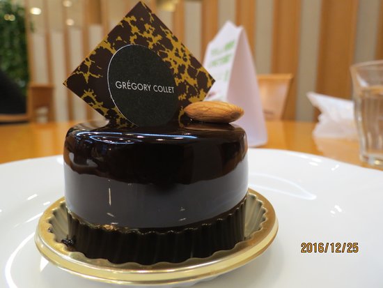 Cake-Chocolate-Cocoa-ร้าน-Gregory-Collet 7 เมนูหวานใน Kobe